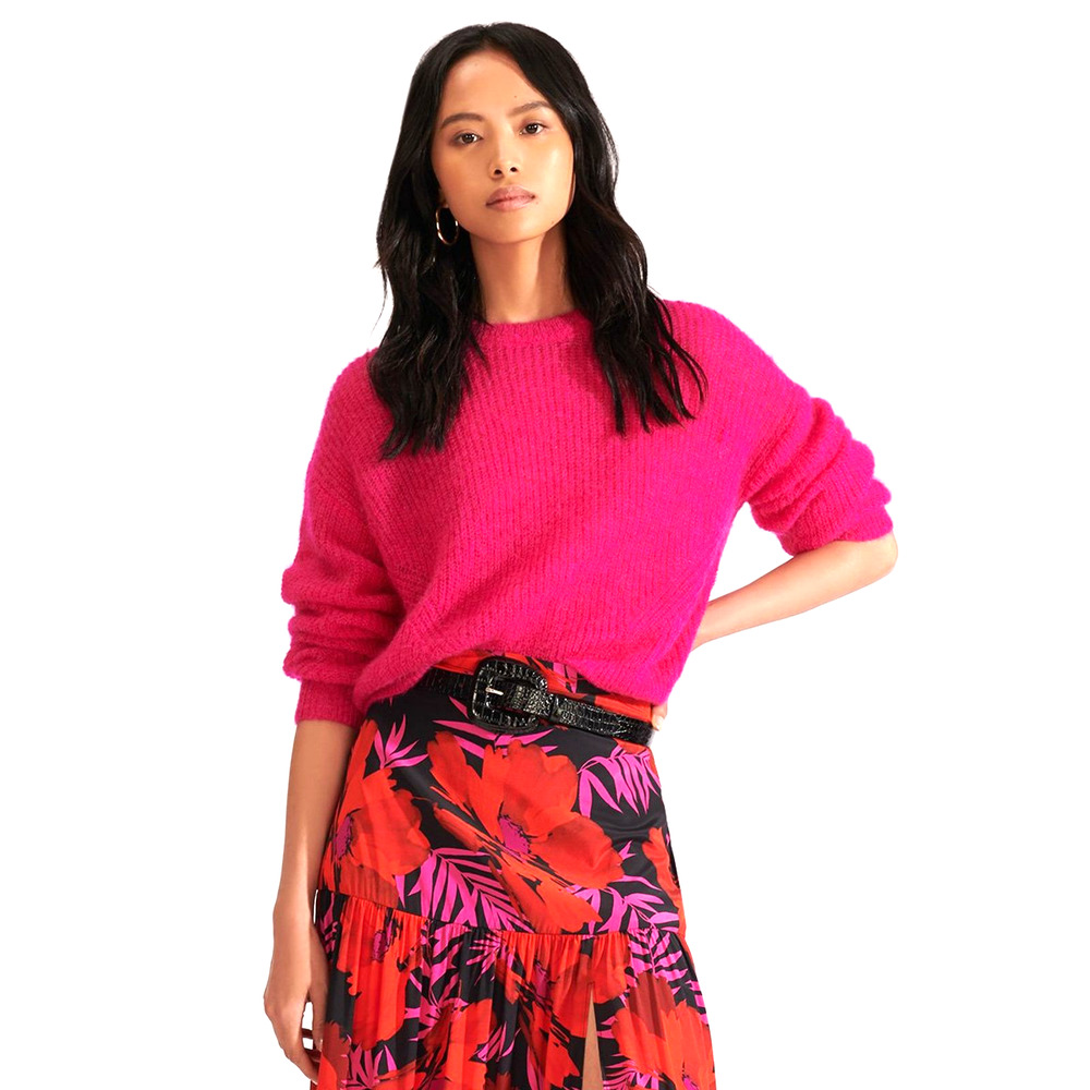 VERONICA BEARD Melinda Crew-Neck Sweater L